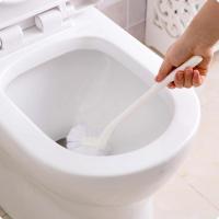 日本AISEN长柄马桶刷 软毛厕所刷 卫生间清洁刷子 洁厕刷 内侧