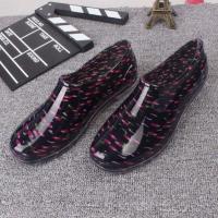 A46-樱桃标准码 36棉套款选大1码 防滑高邦栽秧雨鞋靴女成人时尚外穿中短筒加绒厨房老年人女性母女