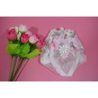 白粉色 腰围可调可拆卸 腰围可调可拆卸(65-95cm) 男刺绣蕾丝诱惑T裤 低腰性感伪娘凉感珍珠吊坠女性化内裤青年丁裤