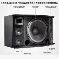 hifi发烧级超高音喇叭号角扬声器单元可有效提升音箱清晰度 一对