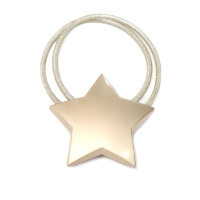 香槟色/1个 窗帘绑带简约现代创意百搭星星窗帘绳子绑带可爱磁铁窗帘扣一对装