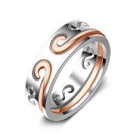 17小号(内周长53.4MM) 紧箍咒戒指男士情侣对戒金箍悟空金箍棒至尊宝食指环个性潮人尾戒