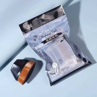 粉底刷 其它材质 粉底刷BB霜刷魔术刷无痕花瓣便携化妆刷收纳盒单支装