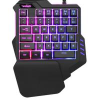 黑色 套餐一 35Key RGB Backlit Mechanical Gaming Keyboard For PC P