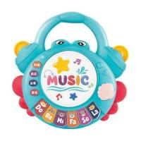 33301蓝色手拍琴(无话筒)无套 餐 宝宝手拍琴儿童音乐6-12个月幼婴儿鼓玩具早教钢琴益智1岁