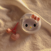 freebuds4-透明holle kitty+挂件 华为freebuds4i耳机保护套无限蓝牙透明holle kitt