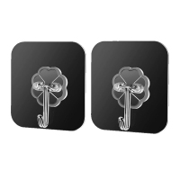 透明无痕不粘钩11个 1层 宿舍下挂篮 学生收纳神器 书桌架分层隔板寝室衣柜厨房橱柜置物架