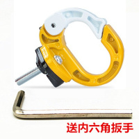 金色[需要M6安装孔] 女士踏板摩托车电动车改装配件挂钩滑板单车保险杠车把多功能挂钩
