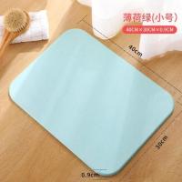 小号天空蓝 送防滑垫 卫生间用品大全洗手间家用多功能创意厕所垫子吸水浴室用品