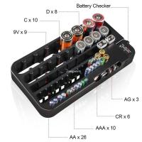 电池收纳盒电池测试电池存储收纳架盒式收纳盒