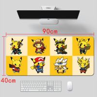 八武士 皮卡丘 60x30x0.3厘米 皮卡丘鼠标垫超大游戏电竞办公电脑键盘垫创意男女学生写字书桌垫