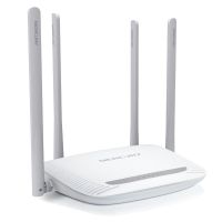 [四天线]水星325配电源+网线 水星300兆4天线家用宿舍穿墙王无线路由器wifi高速大功率MW325R