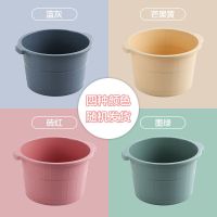 4颜色随机发[粉丝福利] 家用泡脚桶加高过小腿塑料洗脚盆按摩厚足浴神器保温养生大深桶