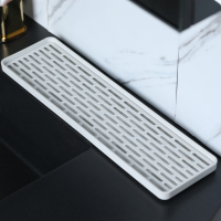 大号托盘[放3-4个杯子] 卫生间牙刷架电动牙刷座牙膏收纳盒置物架沥水牙具座台式洗漱套装