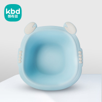 [加厚PP 抗摔耐用螃蟹款蓝小号] 可爱女生洗内裤内衣女士专用小盆子女性洗私处屁股屁屁清洗小号盆