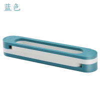 蓝色1变3(可放3双鞋随意折叠) 创意家用浴室拖鞋架壁挂免打孔厕所收纳神器卫生间用品大全置物架