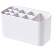 牙刷收纳架 1个装 壁挂电动牙刷架免打孔多功能置物架卫生间牙具收纳盒强力牙膏收纳