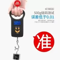微型称家用便携式枰袖珍厨房精准弹簧秤小秤小巧小型电子秤挂钩。