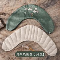 纯盐款-草绿色 裕健盐袋粗盐海盐热敷包微波炉加热肩颈颈椎热敷理疗肩部颈部艾灸