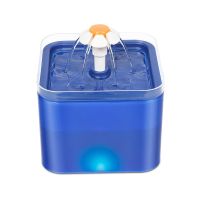 蓝色 不含适配器 梦幻岛猫咪自动饮水机狗狗循环活水饮水器宠物喝喂水安全不漏电