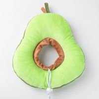 牛油果项圈(可调节款) S(适合5斤以内) 伊丽莎白圈猫咪防舔软项圈耻辱圈伊利沙白圈绝育防抓脖圈可爱头套