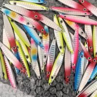 无钩裸片(颜色随机发) 10克(十只装) 小铁板路亚饵远投假饵海钓淡水VIB亮片仿真拟饵专攻鲈鱼翘嘴鳜鱼