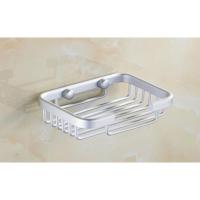 打孔款 卫浴用品太空铝肥皂架小方肥皂网盒卫生间浴室实芯沥水香皂篮挂件