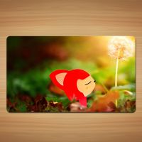 阿狸1 220x180x3mm 动漫阿狸鼠标垫个性订制可爱超大桌垫小号办公女生小狐狸键盘垫