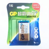 如图 GP超霸碱性9V伏电池 6F22方形干电池 麦克风话筒 万用表用 1节价