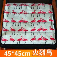 火烈鸟 45*45CM 九彤大号免注水冰垫坐垫冰凉夏天学生教室加厚凝胶制冷笔记本水袋