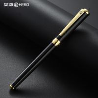 曜石黑[单支装]自用首选 英雄宝珠笔A06签字笔金属笔中性走珠笔男女士办公签字专用送礼笔