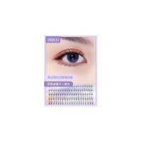 图片色 打折夹心芭比翘假睫毛自然分段式单株朵毛混合装单簇仙女毛