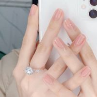 SH338裸粉色(经典热卖色) SC免烤快干持久环保无味孕妇透明防水果冻粉色裸色系护甲指甲油女