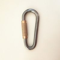 弹簧扣 比特犬安全扣猛犬不锈钢挂钩比特犬用品防脱链扣子弹力扣栓狗扣子