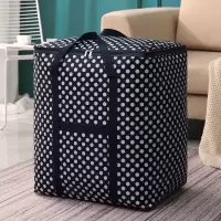 藏青波点 大号:45*35*45cm-双层 特大号牛津布搬家袋装被子的袋子搬家袋棉被袋行李袋编织袋打包袋