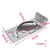 小号一体式鱼模 鱼形模具锦鲤鱼形烘焙蛋糕模具年糕模果冻鱼冻蒸马蹄糕模烘焙工具