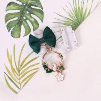 森系兔子安卓数据线套 花环兔子猫咪苹果安卓手机数据线保护套通用型防折断vivo华为可爱