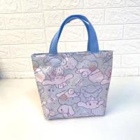 玉桂狗 带饭手提袋子卡通妈咪包饭盒包防水午餐便当包拎装饭盒袋的手提包