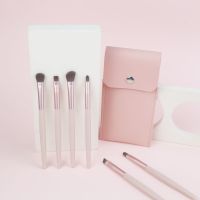 豆沙粉六支+品牌刷包 眼影刷软毛 超套装全高颜值超软收纳便携包眼部刷眉刷唇刷鼻影刷