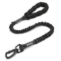 黑色 标准版70cm拉伸后115cm 狗狗牵引绳防爆冲狗绳狗链子加粗中大型犬金毛拉布拉多萨摩耶马犬