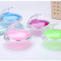 水晶洗头刷【颜色随机】1个装 硅胶洗头刷 按摩刷 洗头神器 洗头刷 头部按摩器 婴儿硅胶洗头刷