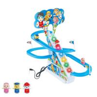 狗狗巡逻队3只狗 大号USB电动直充电汪汪队益智拼装爬楼梯轨道玩具 送孩子生日礼物