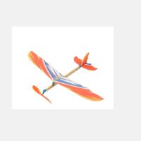 标配218 猛禽橡皮筋动力飞机模型轻骑士拼装航空橡筋动力滑翔机航模