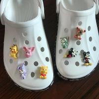 A1组合8个套装 洞洞鞋鞋花鞋扣花园鞋鞋上装饰DIY卡通可爱鞋花可拆卸鞋扣鞋配饰