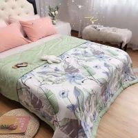 梦入花香 70*100cm(迷你小被) 水洗棉夏凉被双人空调被子学生单人宿舍春秋被夏季薄被可机洗夏被