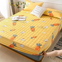 AL-胡萝卜 90x200cm/适合30cm内床垫 加厚夹棉床笠三件套床罩单件床垫套席梦思保护套床套床垫床单罩子