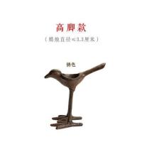 喜鹊烛台(高脚款) 铸铁复古喜鹊烛台铁灯老油灯铸铁仿古老灯台蜡台民俗老物件烛台