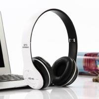 ST3白色 可爱二次猫耳朵发光无线头戴式蓝牙耳机动漫概念魔音手机通用女