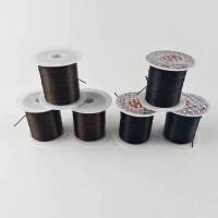 黑色(6卷装) 接发线水晶线接发辫接无痕弹力线绳子编织手链线接头发自己接头发