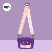 紫色猫爪斜挎包 UEK儿童斜挎包女童包包时尚宝宝小包可爱公主包男孩零钱包小挎包